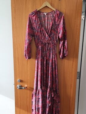 Chaudry Boho Maxi Dress Size Small